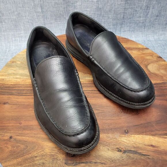 COLE HAAN Loafers Original Grand Leather Slip-On Black Men's 9M - Picture 12 of 12
